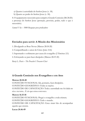 ALMANAQUE DO MOBILIZADOR MISSIONÁRIO – Mais de 1.000 páginas de recursos para ampliar a consciência missionária de sua igreja, grupo e família. — page 607