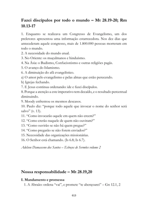 ALMANAQUE DO MOBILIZADOR MISSIONÁRIO – Mais de 1.000 páginas de recursos para ampliar a consciência missionária de sua igreja, grupo e família. — page 613