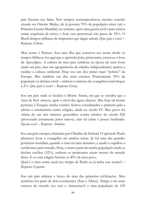 ALMANAQUE DO MOBILIZADOR MISSIONÁRIO – Mais de 1.000 páginas de recursos para ampliar a consciência missionária de sua igreja, grupo e família. — page 63
