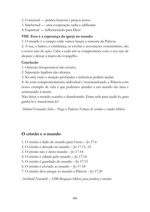 ALMANAQUE DO MOBILIZADOR MISSIONÁRIO – Mais de 1.000 páginas de recursos para ampliar a consciência missionária de sua igreja, grupo e família. — page 642