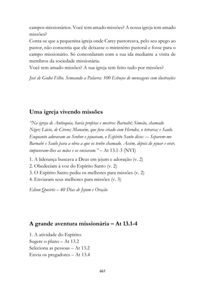 ALMANAQUE DO MOBILIZADOR MISSIONÁRIO – Mais de 1.000 páginas de recursos para ampliar a consciência missionária de sua igreja, grupo e família. — page 667