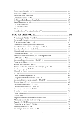 ALMANAQUE DO MOBILIZADOR MISSIONÁRIO – Mais de 1.000 páginas de recursos para ampliar a consciência missionária de sua igreja, grupo e família. — page 8