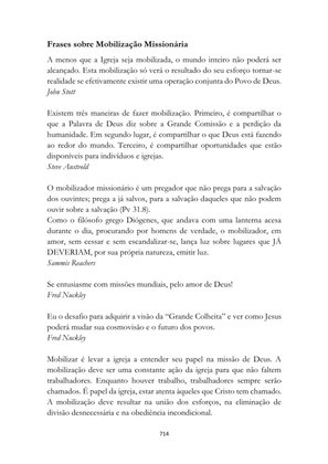 ALMANAQUE DO MOBILIZADOR MISSIONÁRIO – Mais de 1.000 páginas de recursos para ampliar a consciência missionária de sua igreja, grupo e família. — page 714