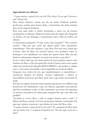 ALMANAQUE DO MOBILIZADOR MISSIONÁRIO – Mais de 1.000 páginas de recursos para ampliar a consciência missionária de sua igreja, grupo e família. — page 770
