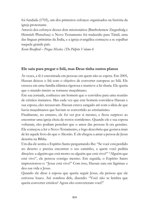 ALMANAQUE DO MOBILIZADOR MISSIONÁRIO – Mais de 1.000 páginas de recursos para ampliar a consciência missionária de sua igreja, grupo e família. — page 814
