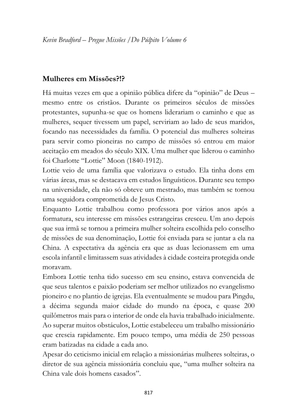 ALMANAQUE DO MOBILIZADOR MISSIONÁRIO – Mais de 1.000 páginas de recursos para ampliar a consciência missionária de sua igreja, grupo e família. — page 817