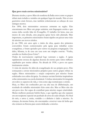 ALMANAQUE DO MOBILIZADOR MISSIONÁRIO – Mais de 1.000 páginas de recursos para ampliar a consciência missionária de sua igreja, grupo e família. — page 823