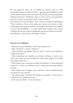 ALMANAQUE DO MOBILIZADOR MISSIONÁRIO – Mais de 1.000 páginas de recursos para ampliar a consciência missionária de sua igreja, grupo e família. — page 824
