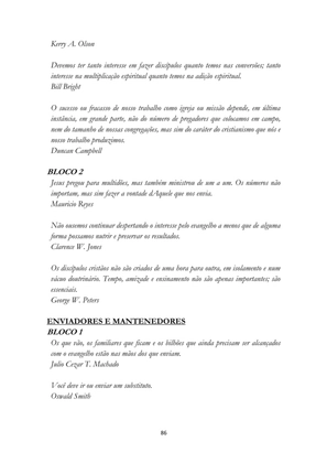 ALMANAQUE DO MOBILIZADOR MISSIONÁRIO – Mais de 1.000 páginas de recursos para ampliar a consciência missionária de sua igreja, grupo e família. — page 86