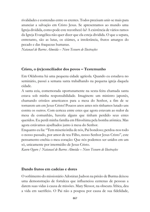 ALMANAQUE DO MOBILIZADOR MISSIONÁRIO – Mais de 1.000 páginas de recursos para ampliar a consciência missionária de sua igreja, grupo e família. — page 867