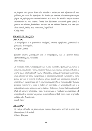 ALMANAQUE DO MOBILIZADOR MISSIONÁRIO – Mais de 1.000 páginas de recursos para ampliar a consciência missionária de sua igreja, grupo e família. — page 88