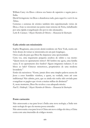 ALMANAQUE DO MOBILIZADOR MISSIONÁRIO – Mais de 1.000 páginas de recursos para ampliar a consciência missionária de sua igreja, grupo e família. — page 879