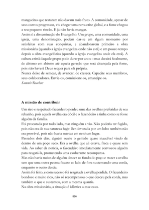 ALMANAQUE DO MOBILIZADOR MISSIONÁRIO – Mais de 1.000 páginas de recursos para ampliar a consciência missionária de sua igreja, grupo e família. — page 896