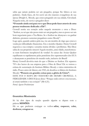 ALMANAQUE DO MOBILIZADOR MISSIONÁRIO – Mais de 1.000 páginas de recursos para ampliar a consciência missionária de sua igreja, grupo e família. — page 898