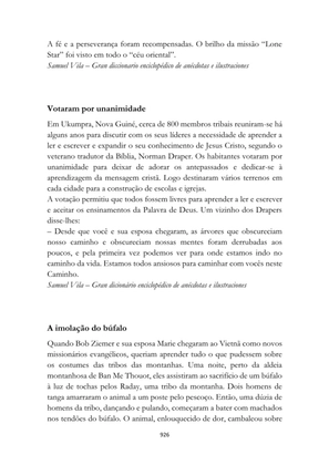 ALMANAQUE DO MOBILIZADOR MISSIONÁRIO – Mais de 1.000 páginas de recursos para ampliar a consciência missionária de sua igreja, grupo e família. — page 926