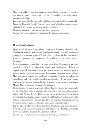 ALMANAQUE DO MOBILIZADOR MISSIONÁRIO – Mais de 1.000 páginas de recursos para ampliar a consciência missionária de sua igreja, grupo e família. — page 932