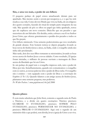ALMANAQUE DO MOBILIZADOR MISSIONÁRIO – Mais de 1.000 páginas de recursos para ampliar a consciência missionária de sua igreja, grupo e família. — page 947