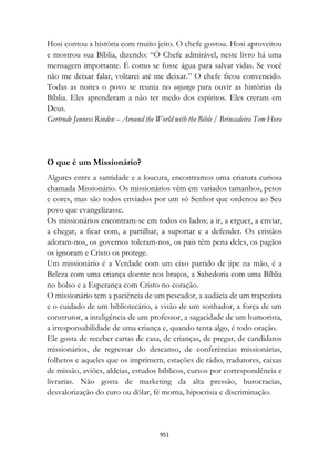 ALMANAQUE DO MOBILIZADOR MISSIONÁRIO – Mais de 1.000 páginas de recursos para ampliar a consciência missionária de sua igreja, grupo e família. — page 951