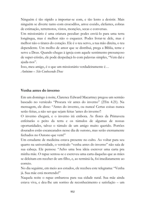 ALMANAQUE DO MOBILIZADOR MISSIONÁRIO – Mais de 1.000 páginas de recursos para ampliar a consciência missionária de sua igreja, grupo e família. — page 952