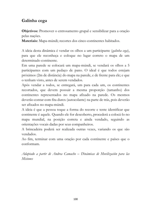 ALMANAQUE DO MOBILIZADOR MISSIONÁRIO – Mais de 1.000 páginas de recursos para ampliar a consciência missionária de sua igreja, grupo e família. — page 100