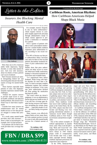 Thursday, June 4, 2006 |  Volume 40 No 12 — page 4
