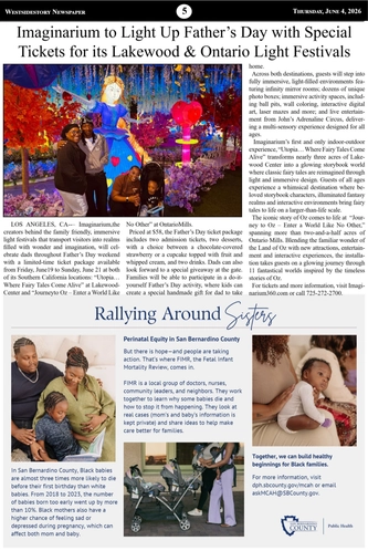 Thursday, June 4, 2006 |  Volume 40 No 12 — page 5