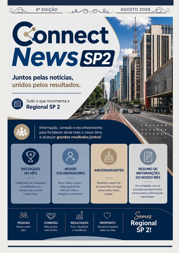Connect News SP2 - EDIÇÃO AGOSTO26