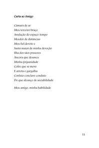 CARTAS E RETORNOS - Poemas - Sammis Reachers — page 11