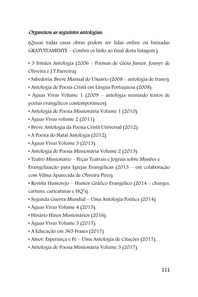 CARTAS E RETORNOS - Poemas - Sammis Reachers — page 111