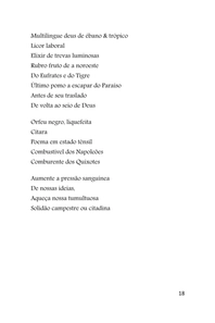 CARTAS E RETORNOS - Poemas - Sammis Reachers — page 18