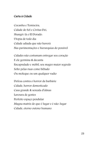 CARTAS E RETORNOS - Poemas - Sammis Reachers — page 23