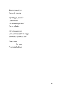 CARTAS E RETORNOS - Poemas - Sammis Reachers — page 30