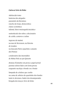 CARTAS E RETORNOS - Poemas - Sammis Reachers — page 44