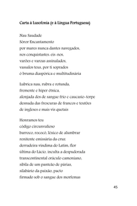 CARTAS E RETORNOS - Poemas - Sammis Reachers — page 45
