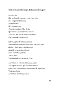 CARTAS E RETORNOS - Poemas - Sammis Reachers — page 48
