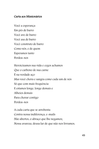CARTAS E RETORNOS - Poemas - Sammis Reachers — page 49