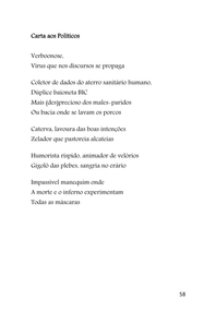 CARTAS E RETORNOS - Poemas - Sammis Reachers — page 58
