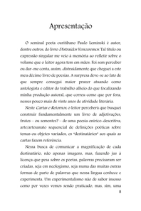 CARTAS E RETORNOS - Poemas - Sammis Reachers — page 8
