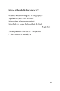 CARTAS E RETORNOS - Poemas - Sammis Reachers — page 79