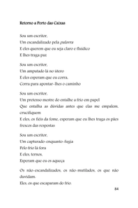 CARTAS E RETORNOS - Poemas - Sammis Reachers — page 84