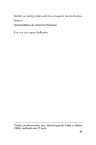 CARTAS E RETORNOS - Poemas - Sammis Reachers — page 89