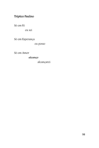 CARTAS E RETORNOS - Poemas - Sammis Reachers — page 98