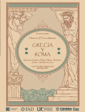 Historia del diseño I Grecia Y Roma Grupo 7