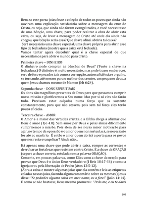 Dinâmicas Missionárias - Dinâmicas e quebra-gelos para promover a visão missionária em sua igreja, grupo e família — page 105