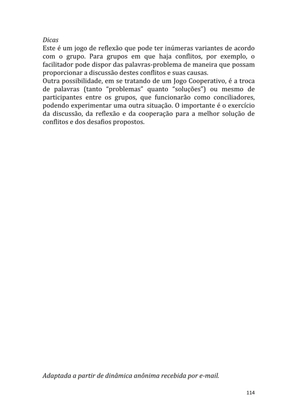 Dinâmicas Missionárias - Dinâmicas e quebra-gelos para promover a visão missionária em sua igreja, grupo e família — page 114