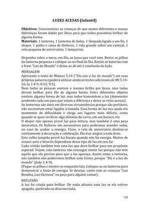 Dinâmicas Missionárias - Dinâmicas e quebra-gelos para promover a visão missionária em sua igreja, grupo e família — page 118