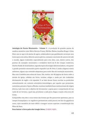 Dinâmicas Missionárias - Dinâmicas e quebra-gelos para promover a visão missionária em sua igreja, grupo e família — page 139