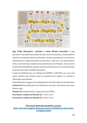 Dinâmicas Missionárias - Dinâmicas e quebra-gelos para promover a visão missionária em sua igreja, grupo e família — page 148