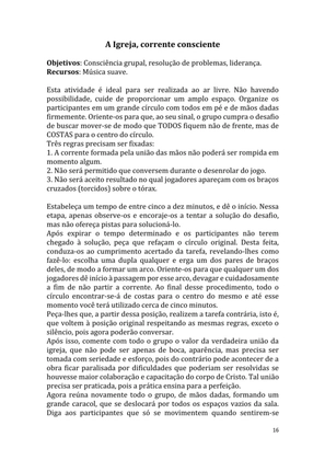 Dinâmicas Missionárias - Dinâmicas e quebra-gelos para promover a visão missionária em sua igreja, grupo e família — page 16