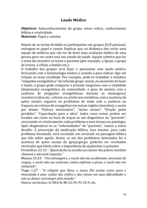 Dinâmicas Missionárias - Dinâmicas e quebra-gelos para promover a visão missionária em sua igreja, grupo e família — page 76